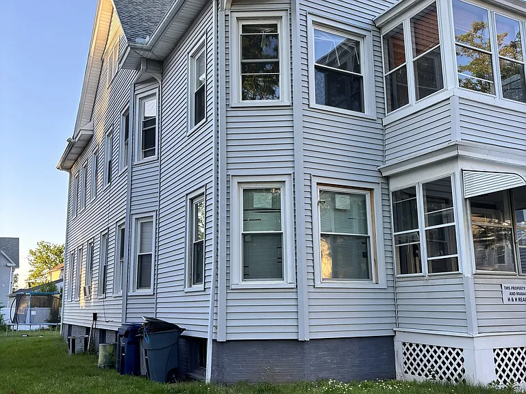 Outside front entrance