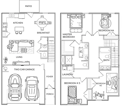 Floor plan The Chase