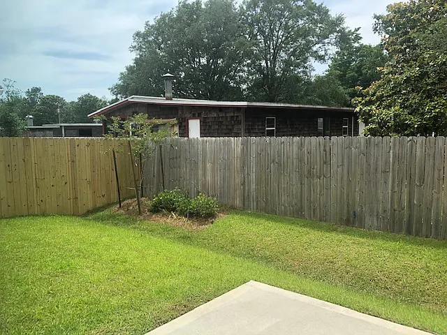 Fenced In Yard