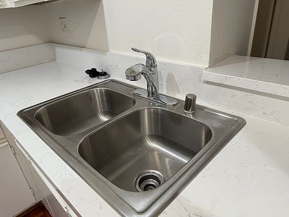 Double sink in Kitchen