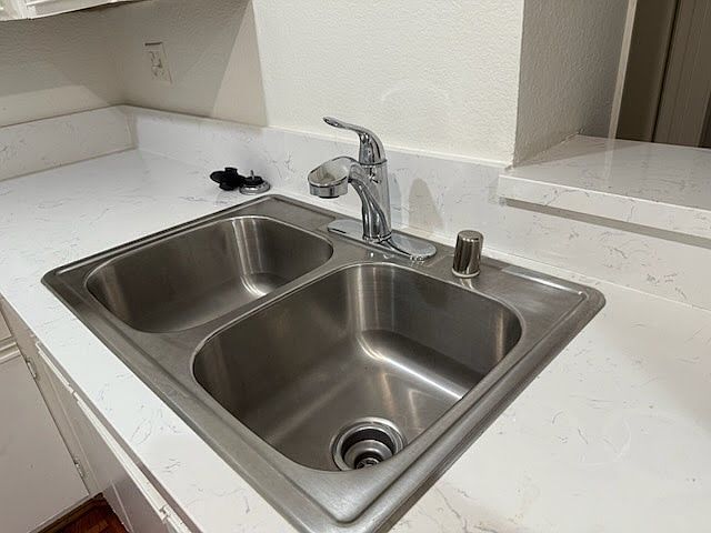 Double sink in Kitchen
