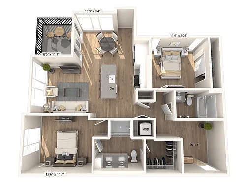 Floor plan B04a-FP1