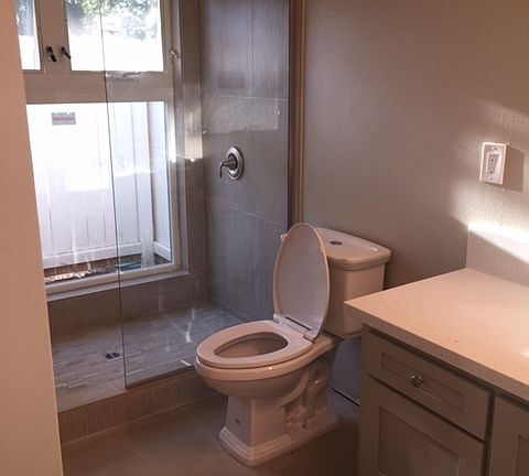 Remodeled bathrooms