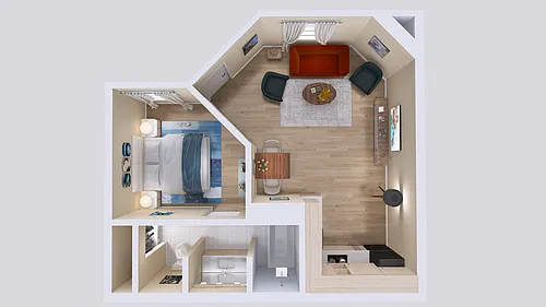 Floor plan A1