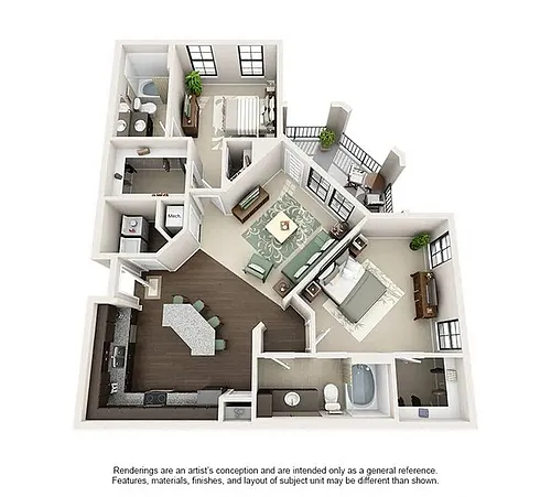 Floor plan Jacquard