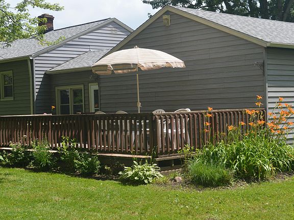 Patio deck close-up.