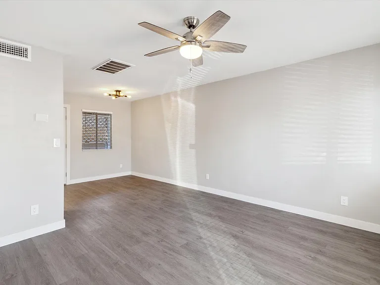 Looking in on the dining room space