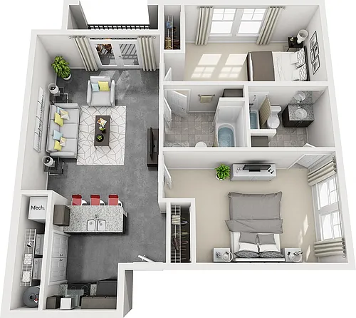 Floor plan Armstrong