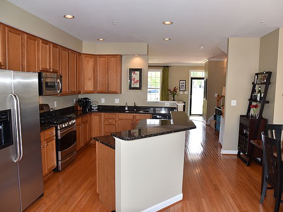 Kitchen with view of Living