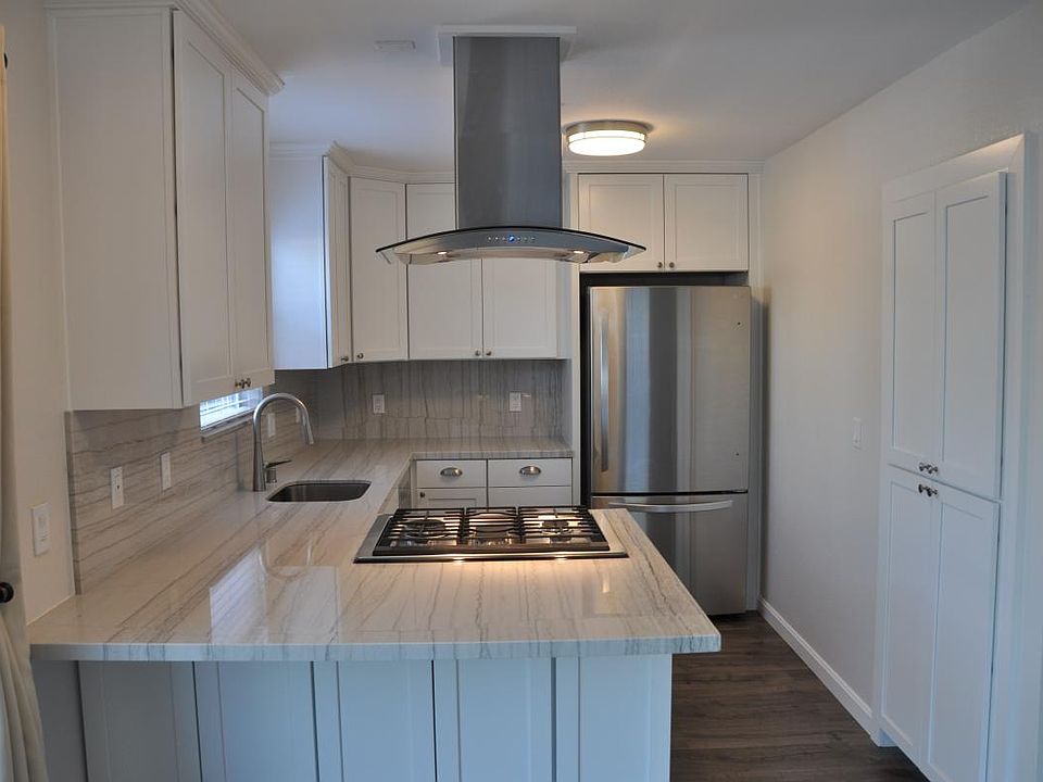 Totally remodeled kitchen with new cabinets, and stainless s