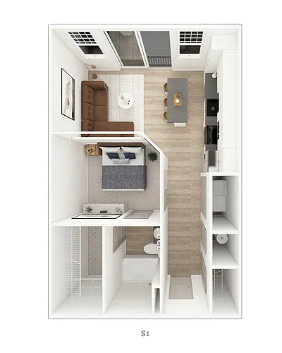 Floor plan S1