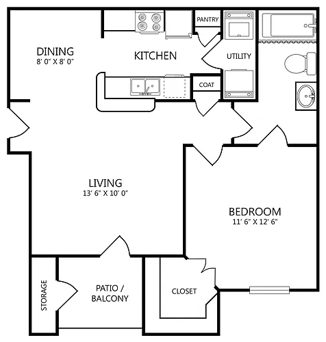 Floor plan A1
