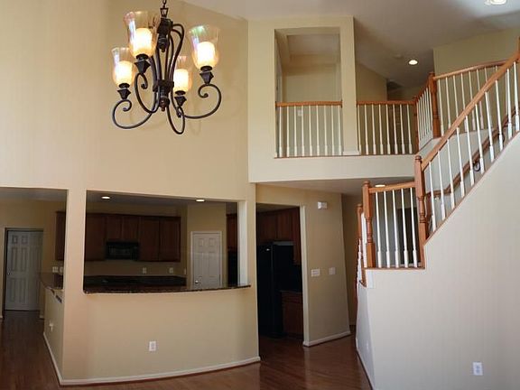 living room w/ view of kitchen