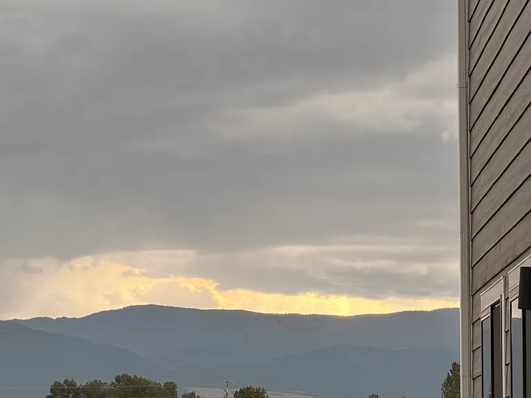 View from back patio