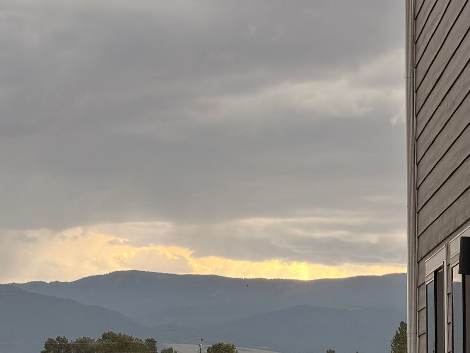 View from back patio