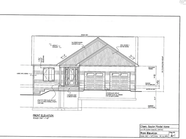 LOT 215 Coulter Cres, Oakfield, NS B2T 0N4