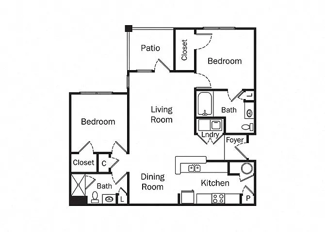 Floor plan Dalton