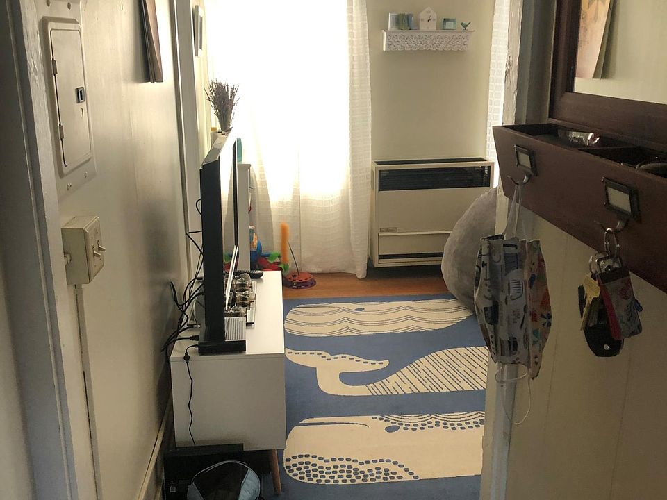 Standing in the entryway, looking towards living room