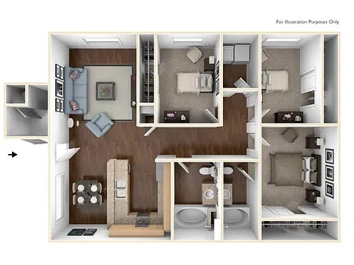 Floor plan C