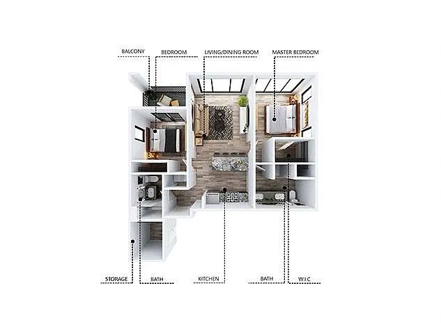 Floor plan B2