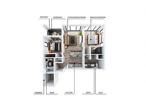Floor plan B2