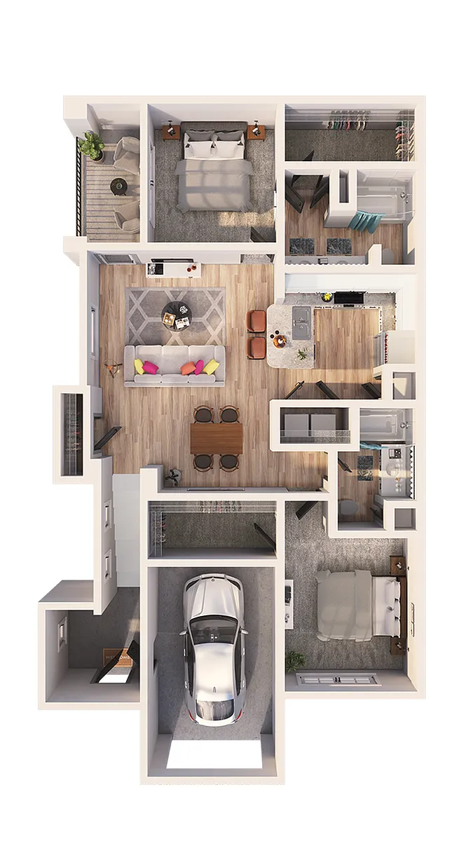 Floor plan B2D