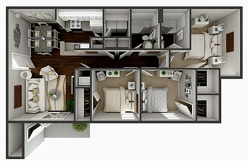 Floor plan SVP 3 X 2