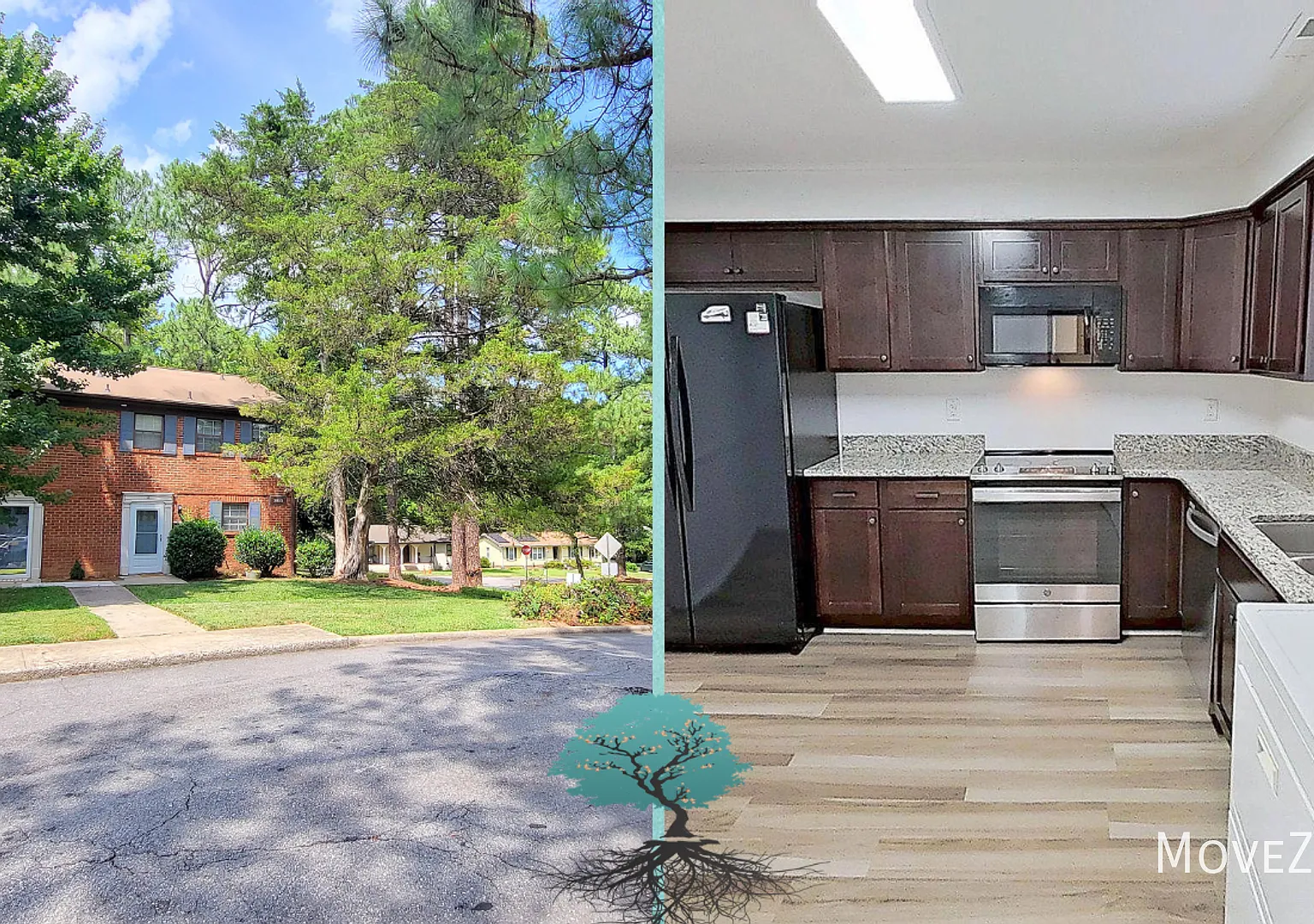 5813 Nottoway Ct D Raleigh, NC 27609 Semi Private Patio, End Unit, Outside Storage — Photo 1