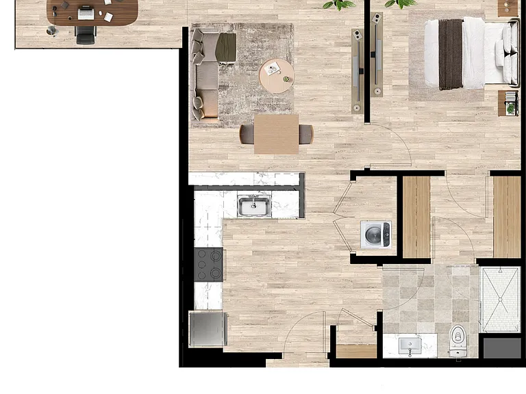A11 - One Bedroom A11 - One Bedroom