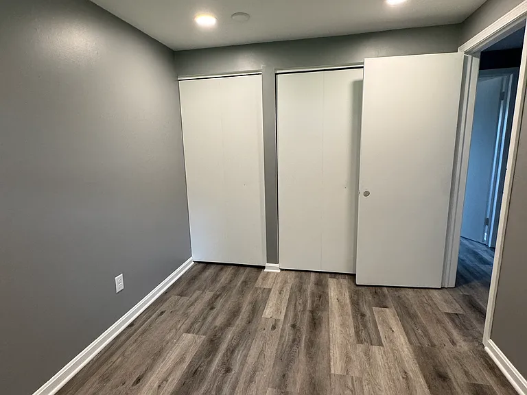 Bedroom 1 - double closets