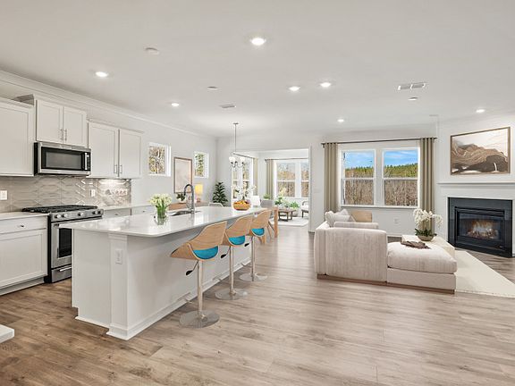 Open Kitchen with an Island