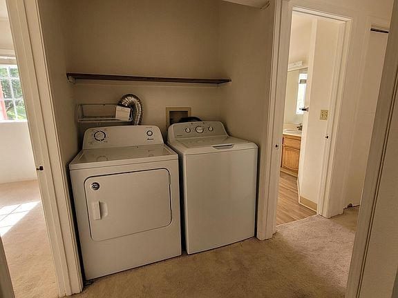 Full Sized Washer Dryer in Unit