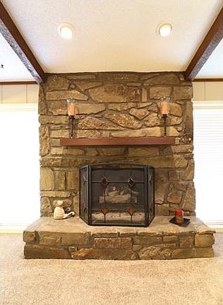 Living Room Fireplace