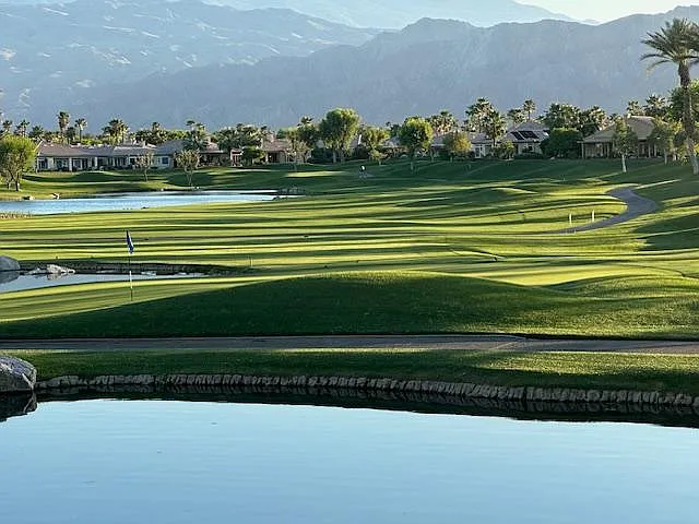 View of 18th fairway