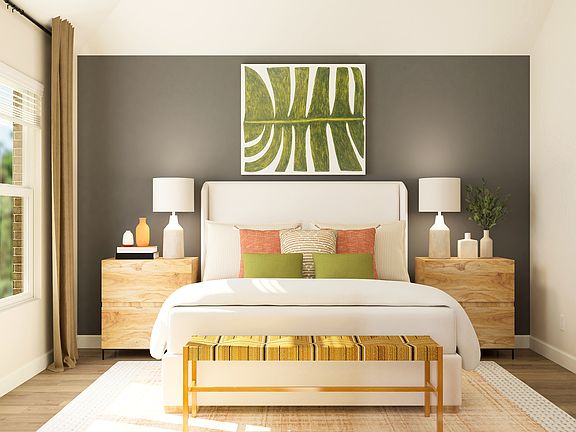 The master suite is your own private retreat!