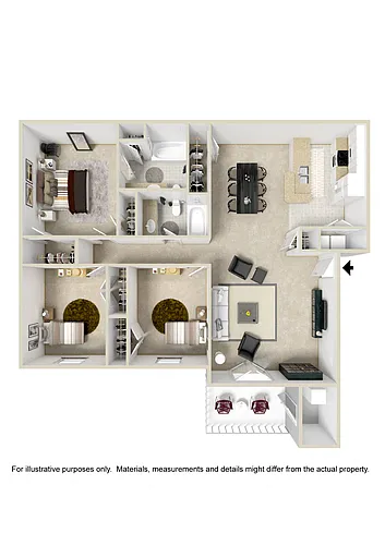 Floor plan The Hump