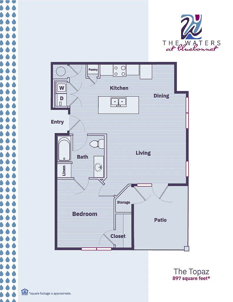 Floor plan The Topaz