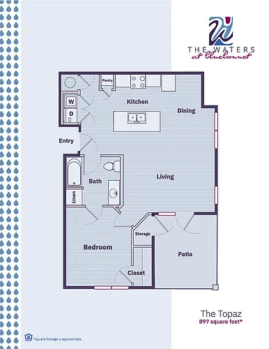 Floor plan The Topaz