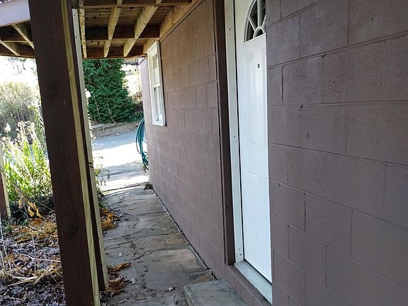 walkway from parking to door