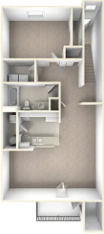 Floor plan AUE - East