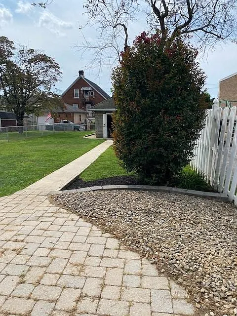 Patio view to Back Yard - 112 Hope Ave