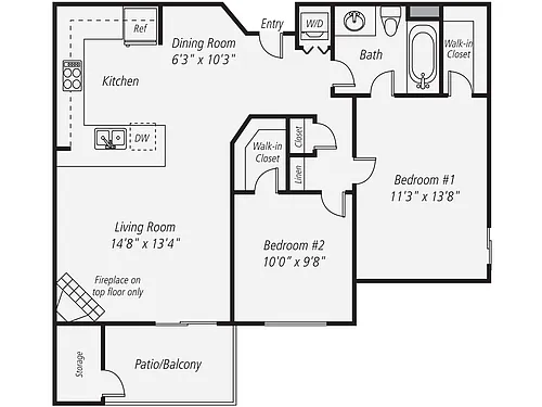 Floor plan B1