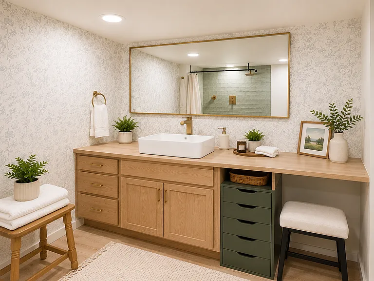Basement Suite Full Bathroom