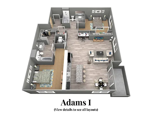 Floor plan Adams
