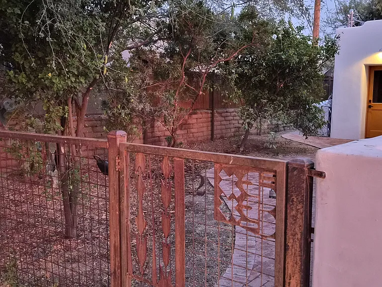 entry gate and entry door