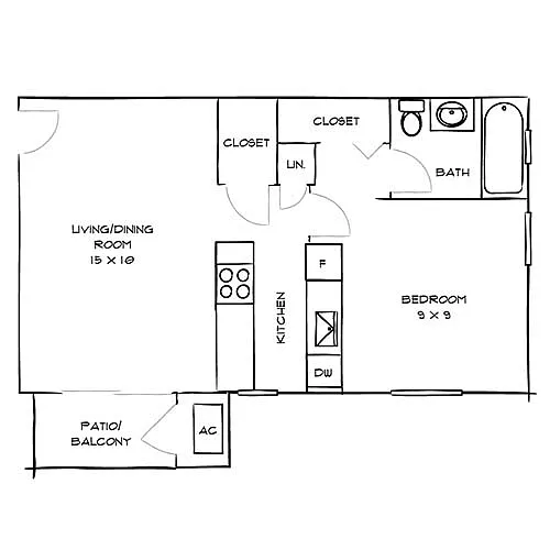 Floor plan The Washington Premier