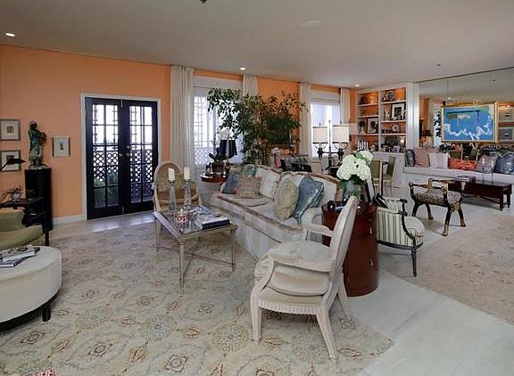 Great Room with extensive custom built-ins