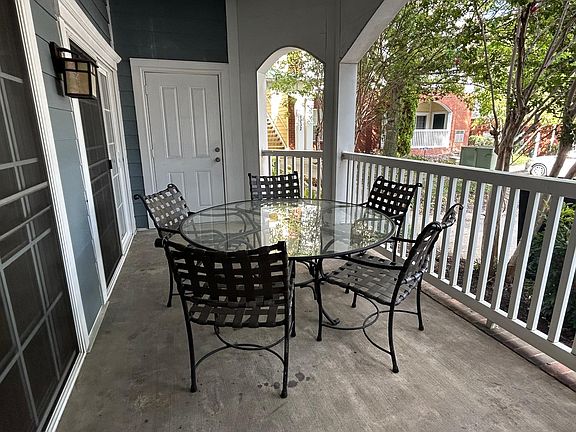 Patio furniture available on request