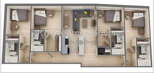Floor plan 4 Bedroom 4.5 Bath