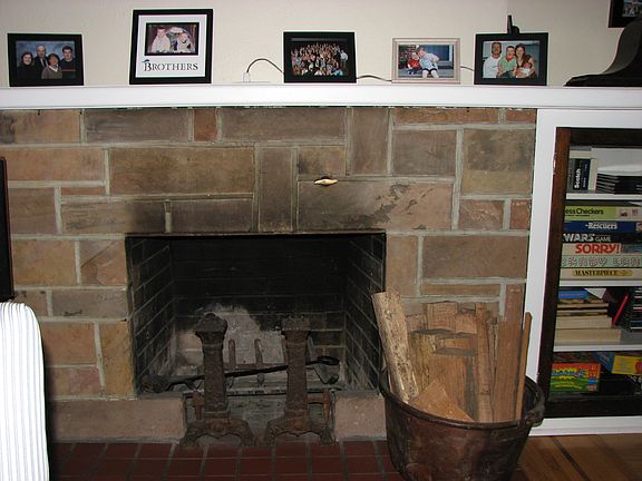 Living Room Fireplace